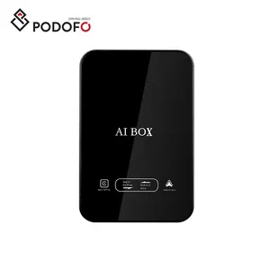 Podofo Carplay Ai Box Android 13.0 YouTube sans fil Android Auto CarPlay 4GB + 64GB pour voiture avec OEM CarPlay