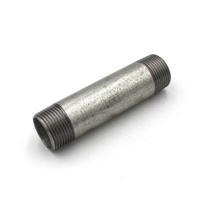 تركيبات حلمة نصف أنبوب من الفولاذ الكربوني سباك حلمة سوداء قابلة للطرق ، - Product Image 6