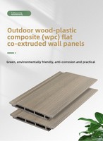 Panneaux décoratifs extérieurs imitation bois pour maison, panneaux muraux, esthétiquement plaisants, imperméables et résistants à l'humidité