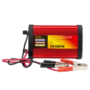 Inverter Daya Mobil Otomatis Penuh DC Ke AC 12V Ke 220V 1000W dengan Satu Soket USB Port