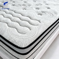 Tissu matelassé tricoté extensible et respirant au design moderne et populaire pour matelas