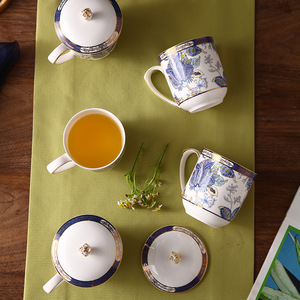 t Luxury British High-end Complete <b>Set</b> of <b>Tea</b> <b>Sets</b>, Household Cold Water Teapot Ceramic <b>Set</b> for Gift Party - Product Image 4