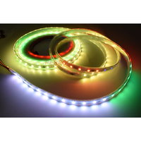 Светодиодные RGB-гирлянды Dream Color SMD 5050 WS2811 с управлением через приложение, 12В/24В, водонепроницаемые IP65, на медной основе, для ландшафтного освещения
