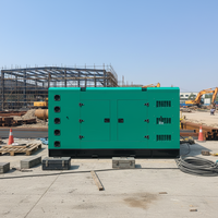 Groupe électrogène diesel monophasé Leiteng Sdec, 150 kVA, 120 kW, 50/60 Hz, démarrage automatique, 80 % d'efficacité, silencieux, AVR, directement de l'usine