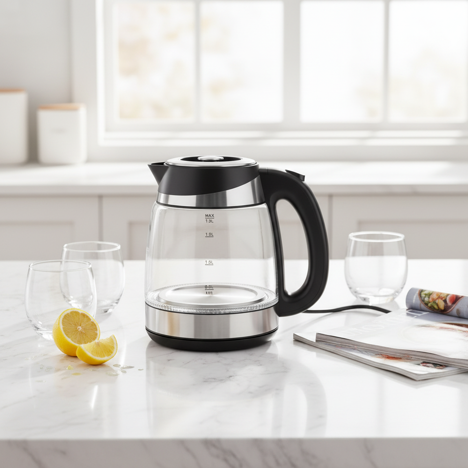 Borosilicate Electric Glass Cookware Set - Image 4