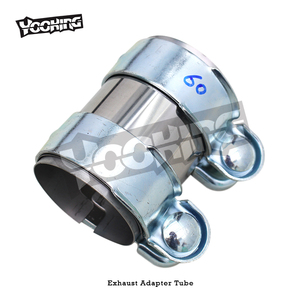 Tube de <span class=keywords><strong>manchon</strong></span> d'usine pour tous les modèles de voitures, réducteur de tuyau d'<span class=keywords><strong>échappement</strong></span> universel en acier inoxydable, accessoires avec 76/70/66/63/60 mm - Product Image 5