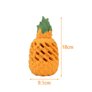 Juguetes para Masticar para Perros con Forma de Piña, Juguetes de Goma Resistentes para Perros Mordedores Agresivos - Product Image 6