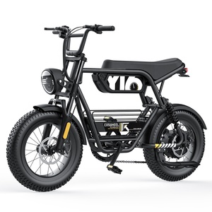 COSWHEEL Y16美国仓库欧盟库存电动自行车OEM电动迷你16英寸Ebike脂肪轮胎电动自行车 - Product Image 1