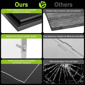 ตู้โชว์ลูก<span class=keywords><strong>บา</strong></span><span class=keywords><strong>ส</strong></span>เก็ตบอลอะคริลิคพร้อมกระจกและฐานโลหะสีดำ พร้อมขาตั้งใ<span class=keywords><strong>ส</strong></span>แบบถอดได้สำหรับ<span class=keywords><strong>ลูก</strong></span><span class=keywords><strong>บา</strong></span><span class=keywords><strong>ส</strong></span>เก็ตบอลที่มีลายเซ็น - Product Image 4