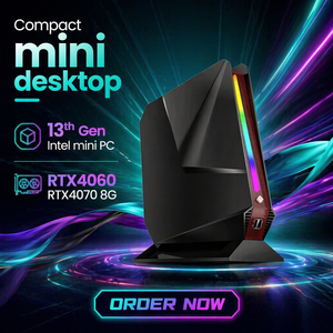 MiniTree 13th Gen Core I9-13900H <b>Mini</b> Gaming <b>PC</b> RTX4060 8GB GDDR6 Discrete GPU Win11 Pro Compact <b>Desktop</b> Computer X830p- 13900h - Product Image 2