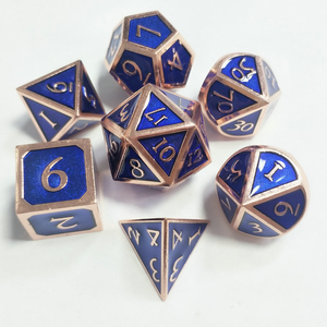 2025 dés personnalisés rétro donjons et dragons dés mdn jeu de dés en métal jeu de société D4 D6 D8 D10 D10 <span class=keywords><strong>D12</strong></span> D20 - Product Image 5