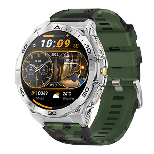 Montre connectée intelligente K71 AI pour hommes, écran HD 1,6 pouces, robuste, sportive, compatible avec iPhone et Android, 3ATM - Product Image 2