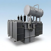 Transformateur de distribution intelligent triphasé immergé dans l'huile 50/60Hz avec indicateur à cadran pour l'alimentation électrique des usines