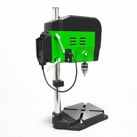 Perceuse de table miniature à vitesse variable 180W, perceuse électrique de table alimentée par batterie au lithium, capacité de mandrin 0,6-6,5 mm pour AC/DC