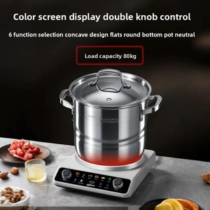 <span class=keywords><strong>Plaque</strong></span> de cuisson et brûleur professionnels pour cuisinière à induction commerciale 3500W pour restaurants hôtels avec ensemble de casseroles en option certifié NSF - Product Image 4