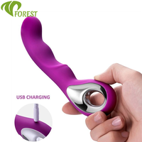 Vibrateur de doigt portable rechargeable USB, masseur personnalisé à 10 modes de vitesse, étanche pour usage quotidien, clitoridien, pour couples, achat en gros