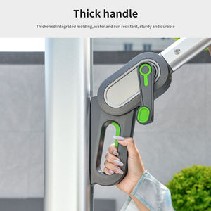 Parasol de jardin d'extérieur, résistant au vent, stable, 11x7cm, jaune, blanc, <span class=keywords><strong>solaire</strong></span>, parasol, pare-soleil - Product Image 6