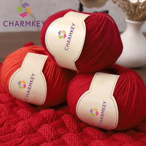4ply 50g bricolage Crochet fil à tricoter moyen fil peigné laine à tricoter fil mé<span class=keywords><strong>lang</strong></span>é pour tricoter bricolage artisanat couverture vêtements chapeau - Product Image 4