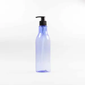 Intera nuova bottiglia di plastica per Shampoo in plastica da 180ml/280ml/450ml con pompa