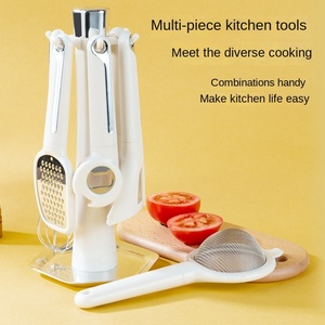 Nuevos Utensilios de Cocina 2025, Pelador de Acero Inoxidable, Batidor, Abridor, Juego de Utensilios de Cocina, Gadgets Inteligentes para Cocina con Soporte - Product Image 2