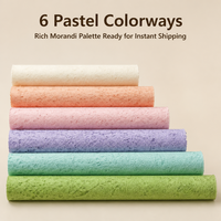 Papier d'emballage en kraft pour fleurs, 50x70cm, recyclable, pour fleuristes, cadeaux floraux et présentation en magasin