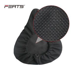 FERTS Fat Shape 270x240mm Polyester + <span class=keywords><strong>GEL</strong></span> avec des points antidérapants <span class=keywords><strong>sur</strong></span> le dos et des bandes bouclées pour l'ajustement de la housse de <span class=keywords><strong>selle</strong></span> coussin de siège - Product Image 4