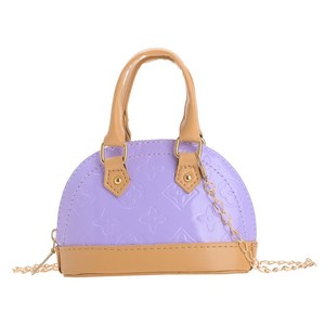 Borsa <span class=keywords><strong>per</strong></span> Bambini 2024 Nuova Moda Europea e Americana Mini Borsa a Conchiglia Goffrata con Chiusura a Zip Elegante Borsetta a Tracolla con Catena <span class=keywords><strong>per</strong></span> <span class=keywords><strong>Bambine</strong></span> Esportazione - Product Image 5