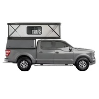 Tente de camping rigide escamotable pour pick-up, auvent de camion en aluminium pour F150 TP07B, modification tout-terrain
