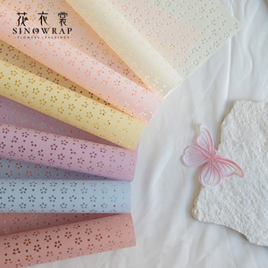 SINOWRAP Wholesale Hot Sale Hollow-Out <strong>Pattern</strong> Waterproof Wrapping <strong>Paper</strong> for Flower Wrapping <strong>Paper</strong> - Product Image 5