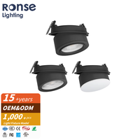 Plafonnier encastré LED COB en aluminium RONSE, design moderne, 20W, 80mm, pour intérieur