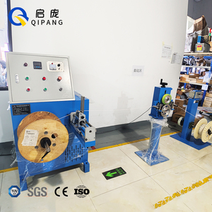 Qipang High Speed Wooden Spool XLPE Cable Copper Wire Rewinding <strong>Machine</strong> Single Coiler Galvanized <strong>Coiling</strong> Take Up <strong>Machine</strong> - Product Image 3