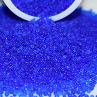 Déshydratant de silicagel en vrac d'indicateur d'odm de Zhongchuang avec le bleu blanc/orange
