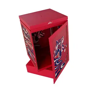 STPP signature premium alcohol rotating spirits gift box for tequila rotate packaging box with bottle displaying