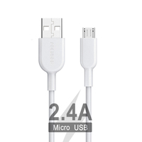 Berfokus Produsen OEM New PVC TPE 1M 2M 3M Cepat Pengisian Kabel Usb Mikro Tipe-B Kabel Data Micro USB Charger Harga