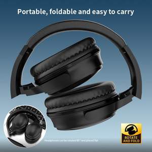 Venda quente Cabeça Montada Wired 3.5mm Fones De Ouvido Over-Ear Headset <span class=keywords><strong>Headphones</strong></span> para Presente - Product Image 5