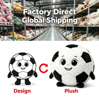 Peluche personnalisée en coton, poupée humanoïde au design de mascotte sportive, sur mesure, pour échantillon, jouet en peluche doux OEM
