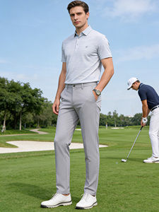 2026 New OEM <strong>Men's</strong> 4 Way Stretch <strong>Golf</strong> Pants <strong>Waterproof</strong> Quick Dry Lightweight Slim Fit <strong>Golf</strong> <strong>Trousers</strong> UPF50+ Moisture Wicking - Product Image 1