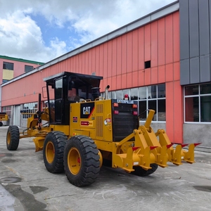 Niveleuse sur pneus Caterpillar 140H d'occasion hautement efficace avec moteur, pompe et boîte de vitesses - Garantie 1 an, certifiée CE ISO EPA, en stock - Product Image 4