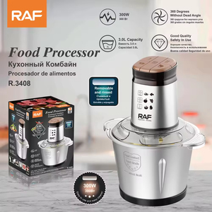 Electric Food Processor Fufu Machine 3.0L Large Capacity 300W Stainless Steel Bowl Fast Chopping Mixing Grinding Design - Product Image 6
