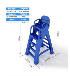 <span class=keywords><strong>Chaise</strong></span>-échelle de sauveteur DAVEY en plastique de haute qualité, tour de sauvetage pour piscines pour enfants, installation facile - Product Image 6