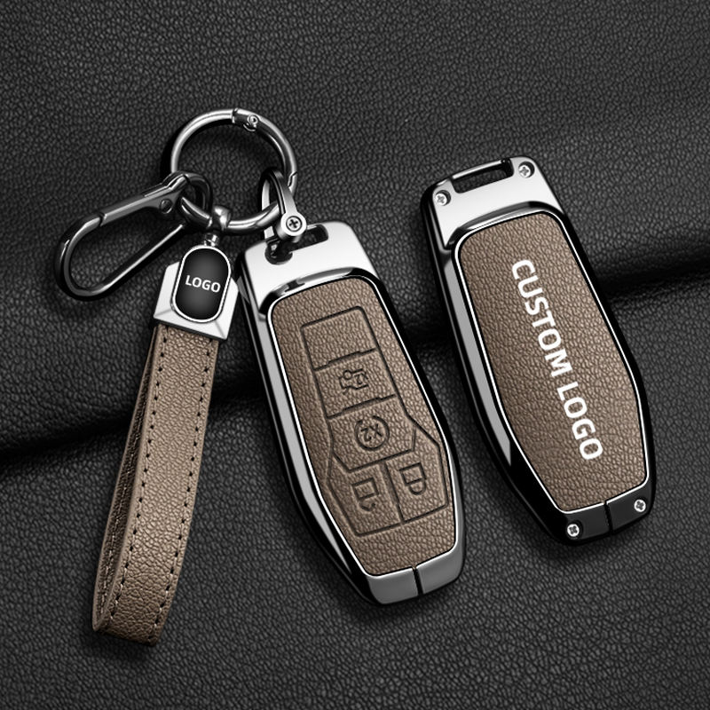 Cabra marrón con correa de mano tipo H