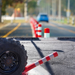 ZUJA venta al por mayor multicolor de alta calidad WarningTraffic Signals Road Safety <span class=keywords><strong>Delineator</strong></span> <span class=keywords><strong>Post</strong></span> - Product Image 3