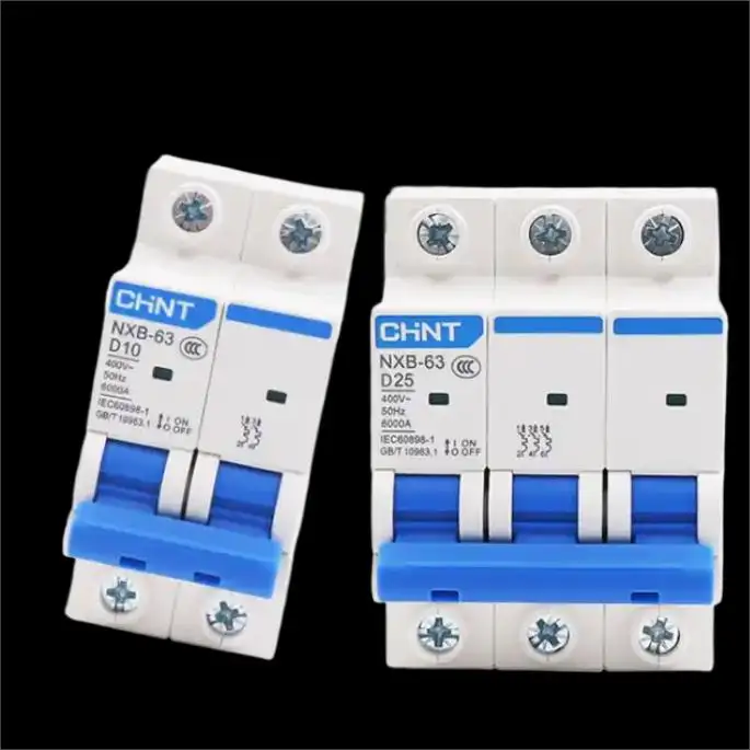 Factory made electrical circuit breaker mcb waterproof circuit breakers 3 phase 5 pole ac mcb breaker with switch