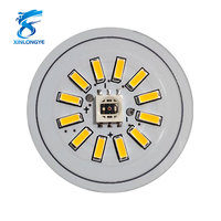 Carte de source de lumière LED DC 5V 3W 31mm OD/10mm en aluminium PCB SMD5730 Modules LED blanc/chaud/neutre/rouge/vert/bleu/jaune/violet