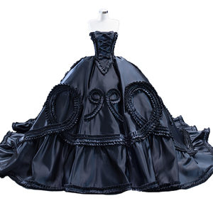 RSM67568 nuovo abito da sera con abito da ballo da sposa da principessa senza maniche con spalle scoperte - Product Image 3