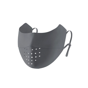 नए प्रकार की ग्रीष्मकालीन बर्फ रेशम चेहरा मास्क Uv सूर्य संरक्षण श्वसन महिला बाहरी चलने वाली साइकिल के लिए सांस लेने योग्य मास्क - Product Image 2