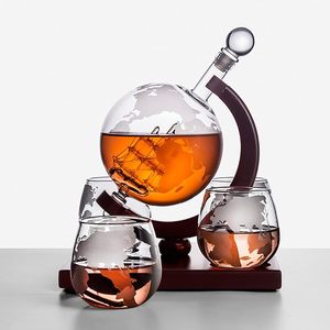 Decantador de Whisky de Vidrio de Alta Calidad, Diseño Moderno, Multiusos, Idea de Regalo - Product Image 3