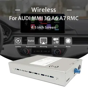 Wireless CarPlay Interface Android Auto For AUDI RMC A6 A7 Reverse Camera Video Module