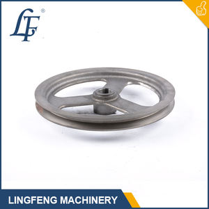 مخصص صب الرمل رمادي حزام الحديد بكرة مسبك خدمات الآلات - Product Image 4