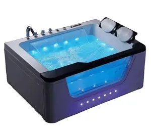 New Fashion muti-function Round Whirlpool Outdoor Acrylic 67 Bathroom Soak Bathtub Whirlpool